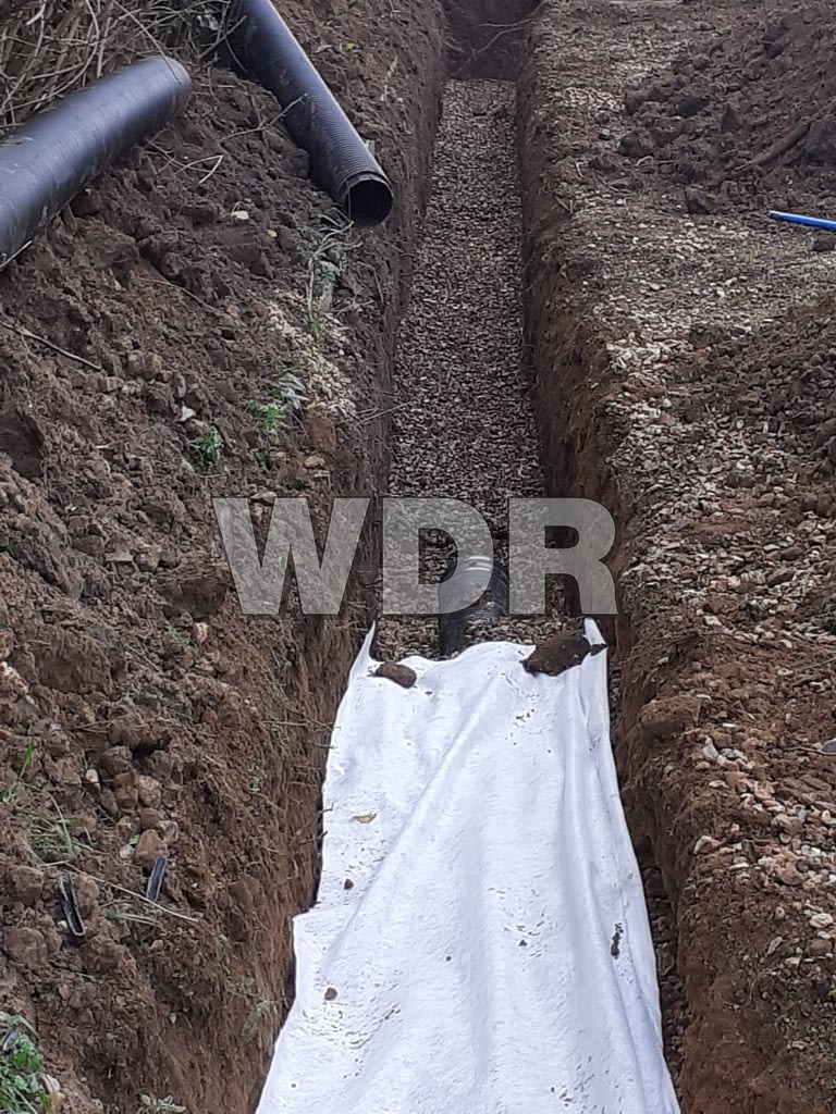 New Soakaway Wiggenhall St Germans - Watlington Drain Renovations