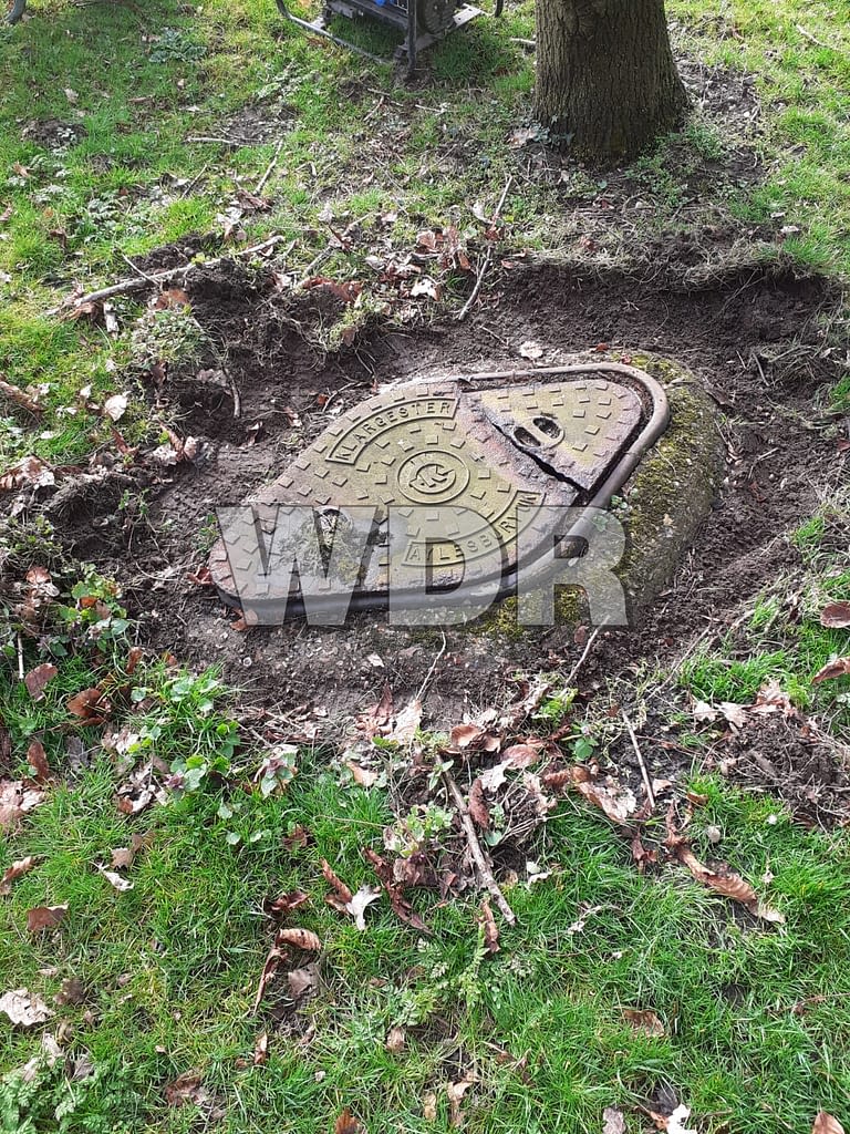 installation of new manhole cover