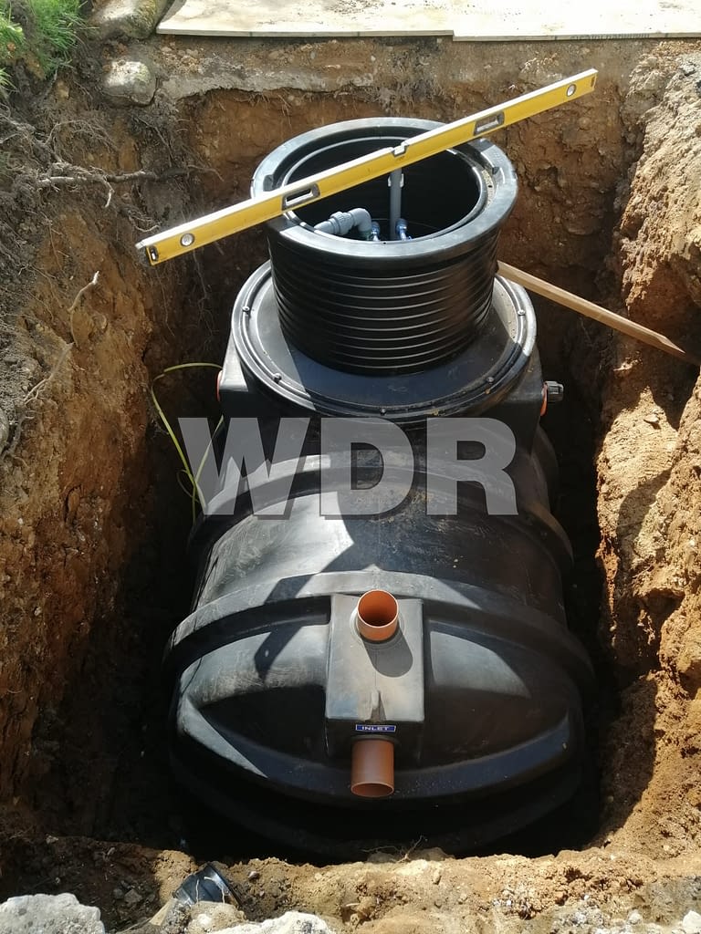 Treatment Plant being installed in Dereham