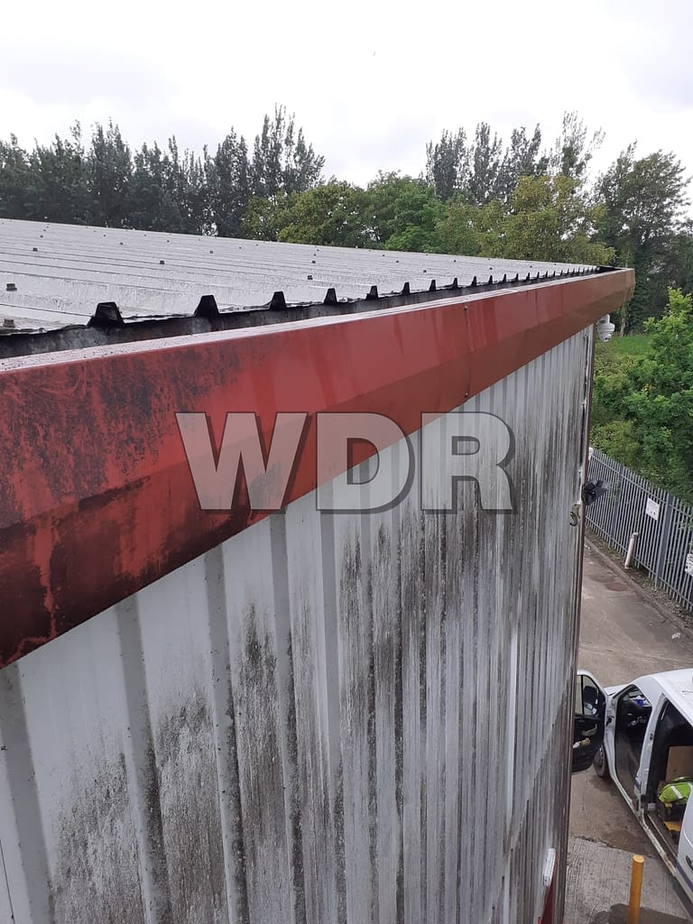 Gutter than needs cleaning