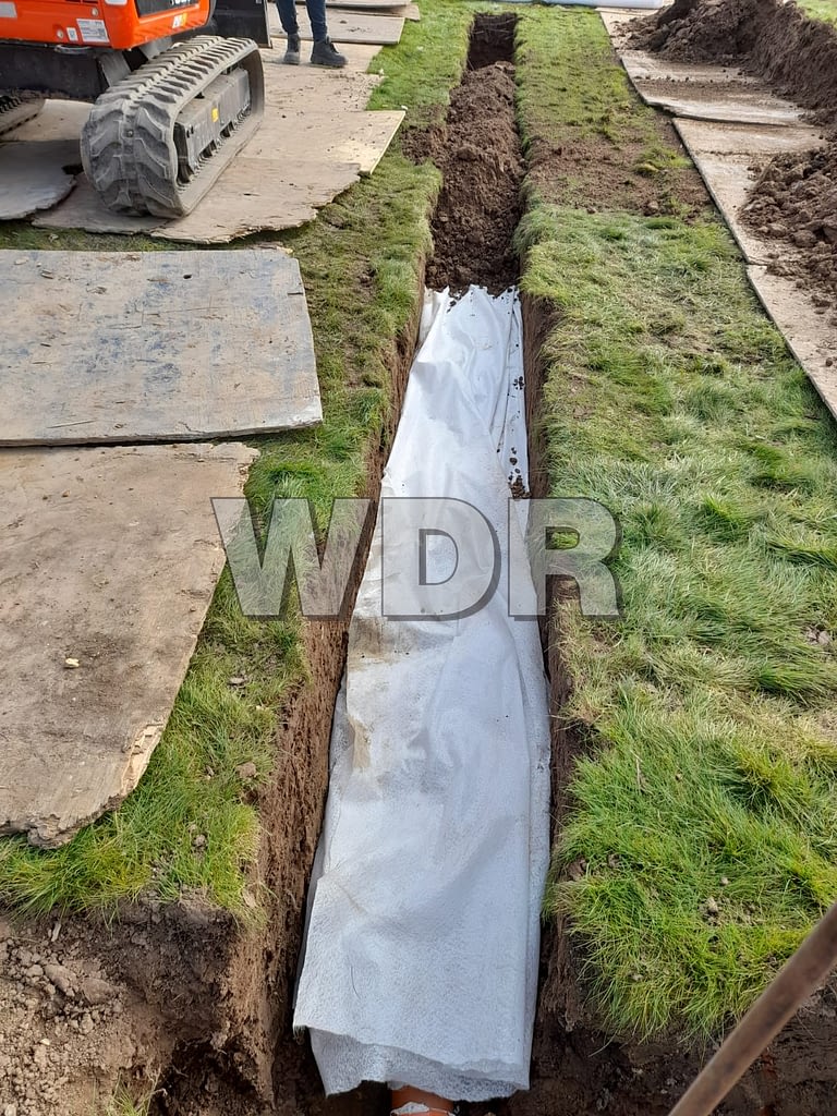 Soakaway Extension Stowbridge Watlington Drain Renovations