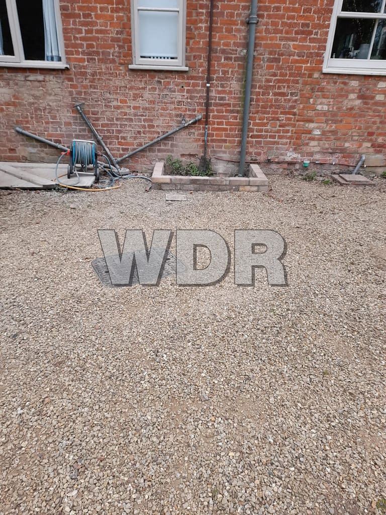 Replacing old damaged drains