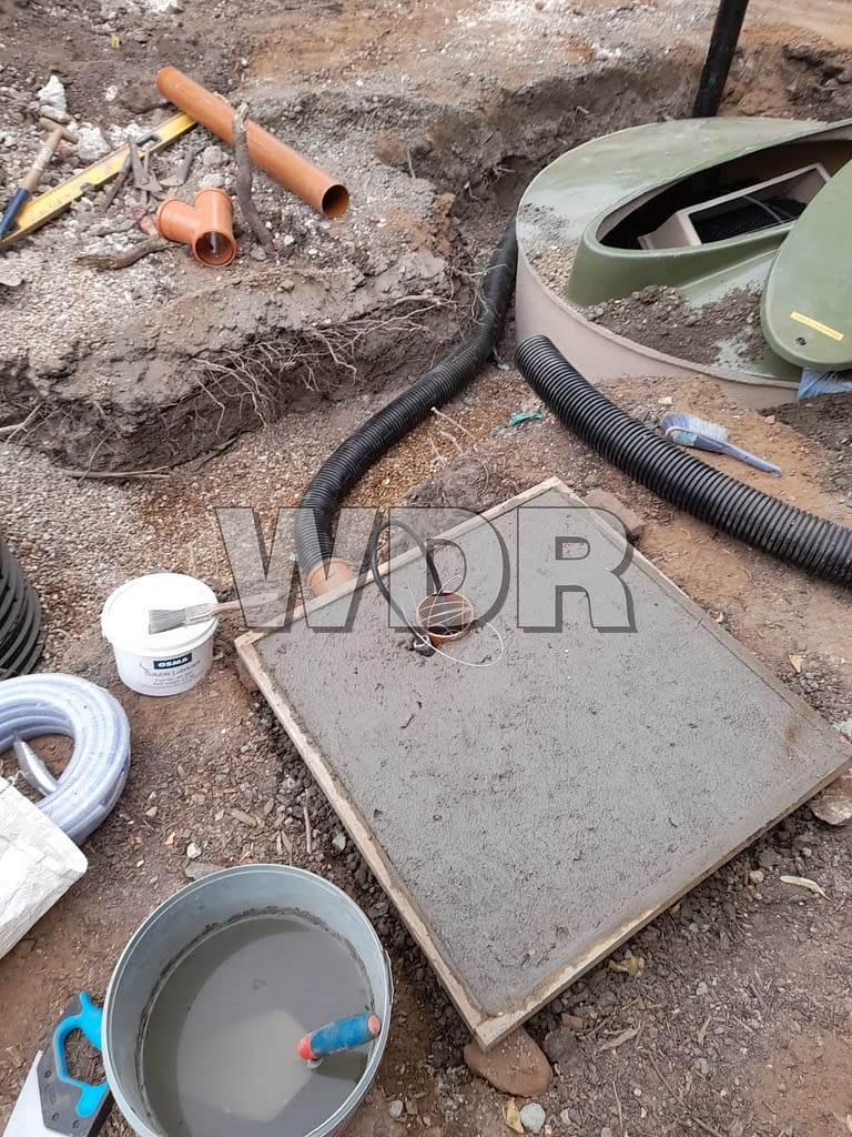 Installation of Klargester Treatment Plant