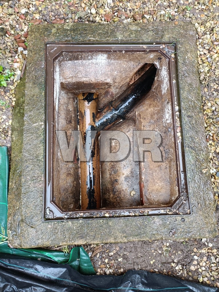 Unblocked drain